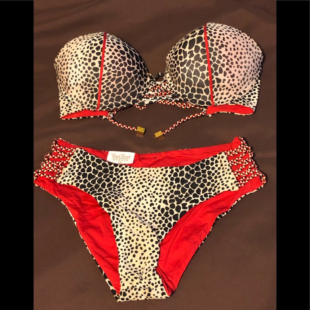 NEW Beach Bunny 2 piece bikini